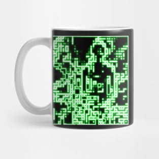 Neon abstract Mug